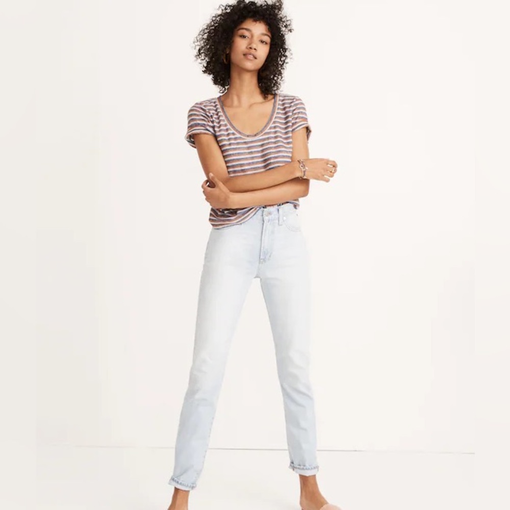 Madewell Light Blue Perfect Vintage Straight Leg Jeans